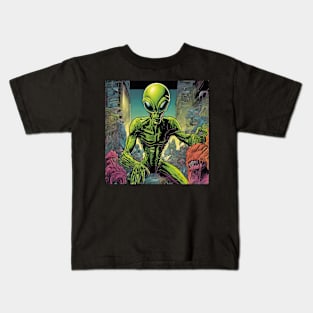 Alien-Scape #1 Kids T-Shirt